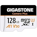 [Gigastone] 128GB Micro SD Card, Camera Plus, GoPro, Action Camera, Sports Camera, High Speed 100MB/s, 4K Video Recording, MicroSDXC Memory Card UHS-I A1 V30 U3 Class 10