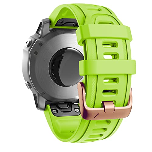 Fleshy Leaf QuickFit 20mm Watch Band Compatible with Garmin Fenix 7S 5S/ 5S Plus, 6S/ 6S Pro, D2 Delta S, Descent Mk2S - Image 2