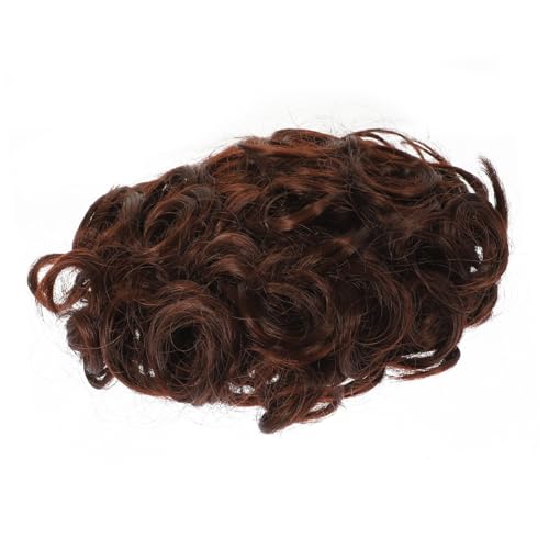 AUTSUPPL Fake Hair Buns Hair Bun Extensions for Women Elastic Rubber Band for Short and Thin Ponytails