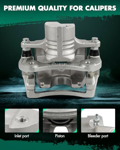 Image of SCITOO Rear Driver Side Disc Brake Caliper 18B5118 Compatible For Cadillac For CTS 2008-2013,With Bracket 1PC