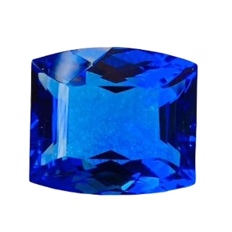 Saphir bleu naturel taille coussin 16mm pour bague d'exception