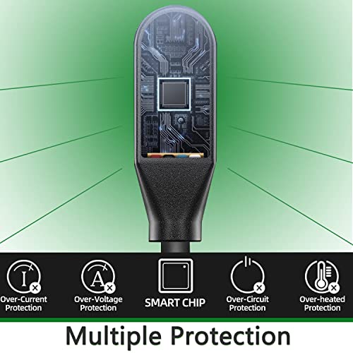 Image of Charging Cable for AfterShokz Aeropex AS800 & Shokz OpenRun Pro & OpenRun & OpenRun Mini & OpenComm, Magnetic USB Charger Cord for AfterShokz Aeropex Bone Conduction Headphones (USB(6 ft), Blue)