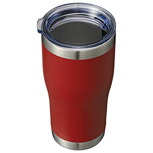 Image of HASLE OUTFITTERS 20 oz Tumbler Bulk, Stainless Steel Tumblers with Lid, Vacuum Insulated Tumbler, Double Wall Powder Coated Cup, coffee mugs, Wine Red, 1 Pack