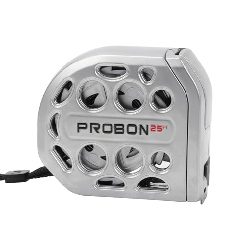 メジャー 巻尺 鋼巻尺 5m/7.5m テープ アップグレード版 高耐久 明確なマーク ハイ精度 テープ 人間工学設計 距離測定器 防水 防錆 内装 現場測定 DIY 家庭用建築ツール tape measure (1, 25フィート-7.5m)