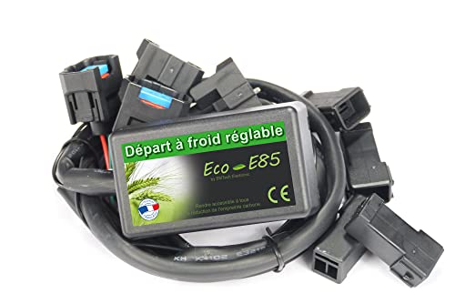 BMTech Electronic KIT Boitier Ethanol E85-4 CYLINDRES, ECO-E85 (connecteurs Honda) Flex Fuel, KIT DE Conversion BIOETHANOL E85 - Compatible avec Peugeot, Citroën, Renault, Audi Cover