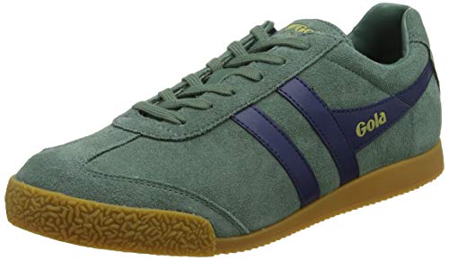 Image of Gola Equipe Suede - Sneakers for Men - Contrasting Wingflash - Heel Return - Durable Cupsole - Low Silhouette