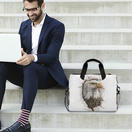 Bolso Maletín para Laptop 15.6 Pulgadas con Asa y Correa miniatura 3