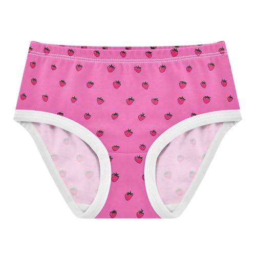 GuoChe Hipster Panties Breathable Triangle Panties Breathable Underwear for Young Girls in Sizes 2T,3T, 4T, 5T, 6Y and 8Y