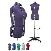 Beyond Your Thoughts Female Adjustable Mannequin Dummy Dress Form with 13 Dials for Sewing Dressmaking TailorsCostume Mannequin Display