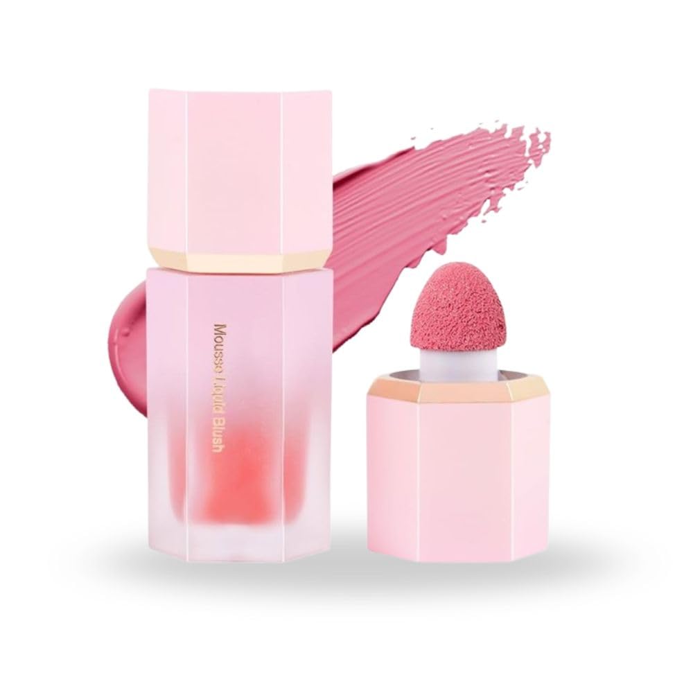 Maquillaje Colorete Liquido, Colorete en Crema, Beauty Cream, Contorno Maquillaje, Maquillaje Mujer, Larga Duracion, Resistente al Agua, A Prueba de Manchas, Tinte Piel Cara, Iluminador (09, 5 gramos)