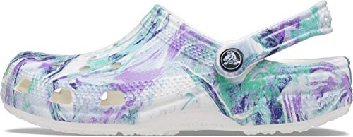 Image of crocs White /Multi Clogs - M7W9 (206868-94S)