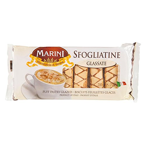 Marini Sfogliatine Glassate Puff Pastry Glazed Biscuits / Cookies - Biscottificio di Verona Italiani - Product of Italy