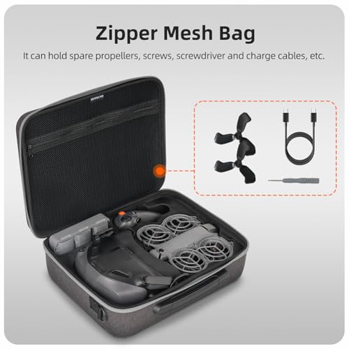 Sac DJI Neo 2 pour protéger le pack Fly More des chocs durant vos déplacements - 3