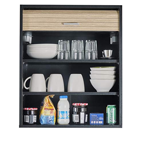 SIMMOB COOK076NOC Meuble de Cuisine Largeur 60 cm, Bois, Chêne, 60 x 72