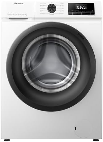 Hisense WFQE8014EVJM Lavadora 8 Kg, 1400 rpm, 15 Programas Automá...