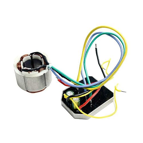 Socueny Motor de motosierra eléctrica sin escobillas, accesorios de placa de control de motosierra eléctrica de litio
