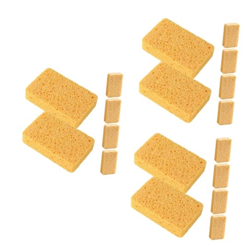 PRETYZOOM 3 Series Esponja De Limpieza De Cocina Removedor De Cal Arrumação Cozinha Esponja para Fregar Esponja para Platos Domésticos Esponja De Limpieza De Uso Diario 6 Piezas*3