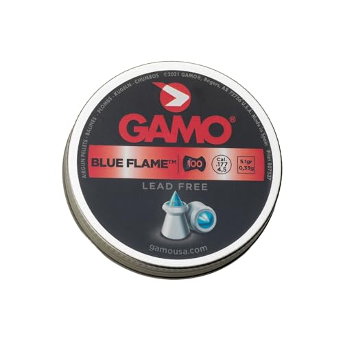Gamo 632270254 PBA Blue Flame Pellets .177 Caliber, 100 Count