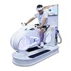 Simulador 9D Vr Motion Ride Moto Conducción Realidad Virtual Rueda Espacial Motocicleta Carreras