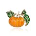 Mytys Pumpkin Brooch Pins Halloween Jewelry Fashion Enamel Pin