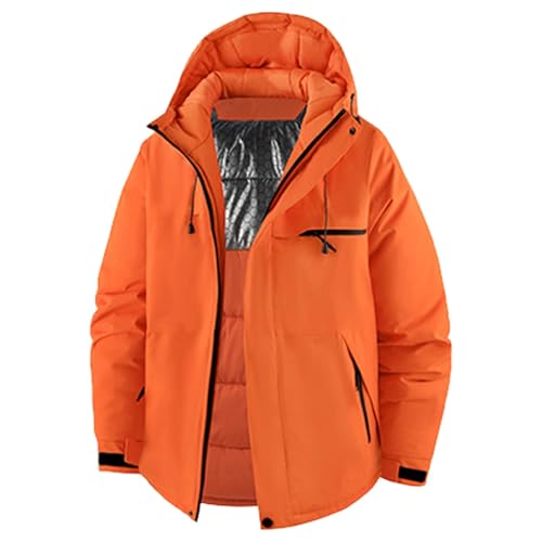 Manteau à capuche polaire épaisse imperméable coupe-vent hiver