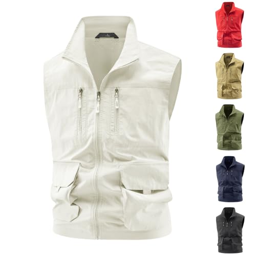 Gilet d'extérieur pour homme sans manches veste de cyclisme et gilet de course respirant