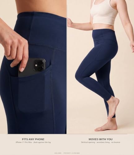 Image of Novelle Velune Buttery Soft Yoga Leggings Pockets 25 inch for Women