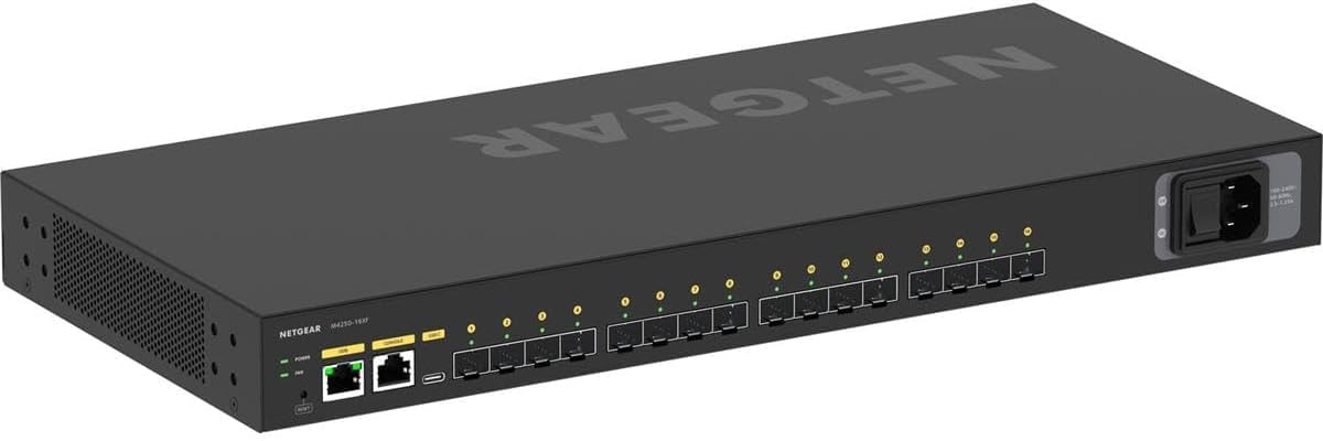 Amazon.com: NETGEAR AV Line M4250-16XF 16 Port Switch XSM4216F