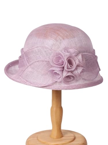 Sombrero de fiesta floral Himersport color lila miniatura 5