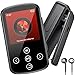 Produktbild OGVDOE MP3 Player Bluetooth 5.4 Sport 128GB mit 1,54 Zoll TFT Farbbildschirm, Mini Musik Player mit Clip, mit unabhängiger Lautstärketaste, HD-Lautsprecher, FM Radio, Ebook, Recorder, Schwarz