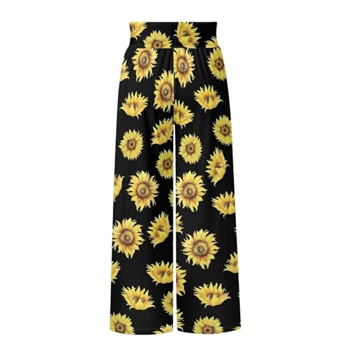 Ystardream Wide Leg Trouser Pants for Women Casual Daily Size S-3XL3