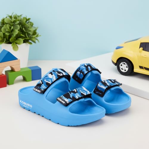 Image of KOBURG NexaLite Kids Sandals|Lightweight|EVA Upper & Sole | Grippy Sole|Flexible Comfort KS-114