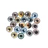 DUESI 20Pcs Glazen Pop Ogen Dier DIY Ambachten Oogbollen Voor Dinosaurus Oog Accessoires Sieraden Maken Handgemaakte 8mm…