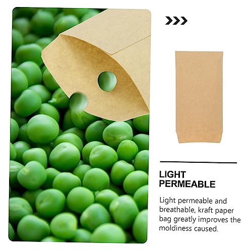 Bolsas de almacenamiento de papel kraft para proteger semillas contra la humedad 5
