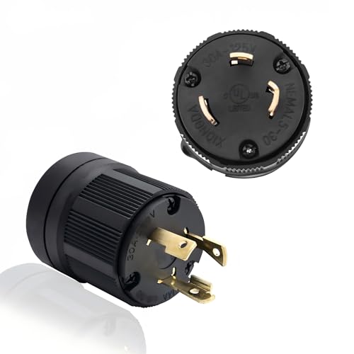 clavija 220v 3 polos marca AUNMAS