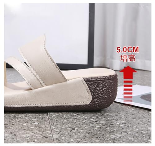 Women's Sandals Summer Beach Platform Wedge Sandals Simple Comfortable Daily Commuting3