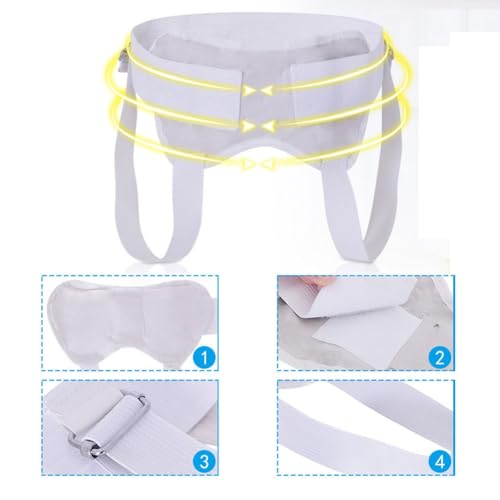 Faja abdominal para soporte de hernia para adulto miniatura 4