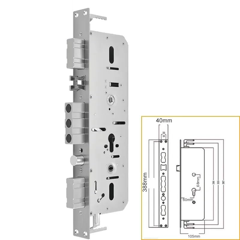 FADGOODAcero Inoxidable, Rebote Automático, Tapones, Montaje En Superficie, Cerrojo De Habitación, Baño, Puertas, Pestillos De Resortes