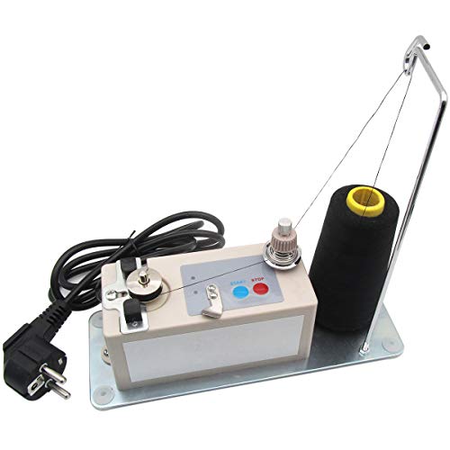 CKPSMS Marque - Le bobineur et le support de fil automatique 220V Adapter Bobines à trou central 1/4 