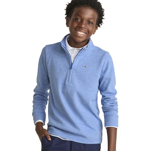 Image of Vineyard Vines Kids Saltwater Quarter Zip (Toddler /Little Kid /Big Kid)