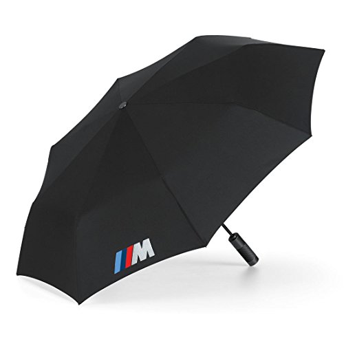 BMW Genuine M Folding Umbrella - Black - Diameter: 38.6'