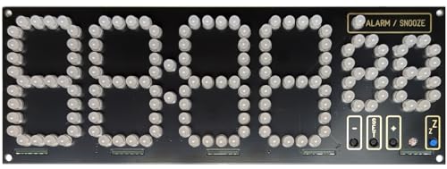 CANADUINO® LED Clock DIY Kit with Melody Alarm (Option) for Arduino Nano V3 - Made in Canada