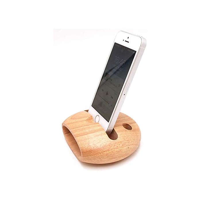 Phone Speaker,Bainuojia Wood Holder 