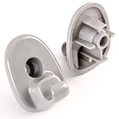 Red Hound Auto Set Of 2 Replacement Grey Sunvisor Clips Compatible With Jeep/Dodge 05-12 Liberty & 08-12 Nitro Grey #TOP30