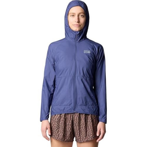 Sweat à capuche femme Mountain Hardwear KOR AirShell contre le vent en montagne