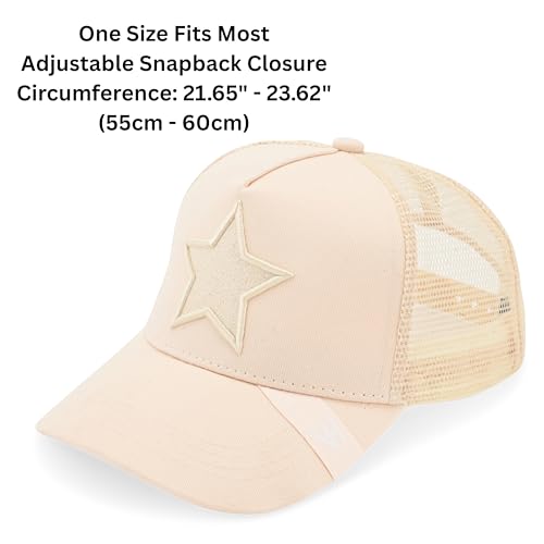 Image of VINTAGE HAVANA Trucker Hats Women | Mesh Adjustable Snapback Hat | Men & Women Cute Trendy Fashion Baseball Cap