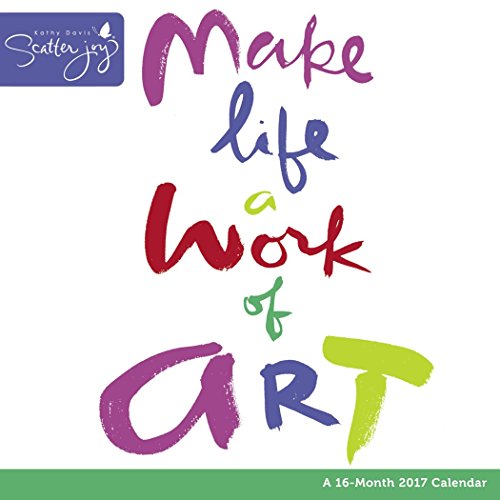Kathy Davis - Scatter Joy Mini Wall Calendar (2017)