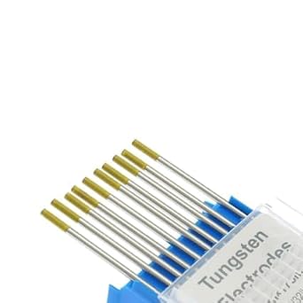 Tungsten Electrode WL15 1.5% Lanthanum Tungsten Electrode for Tig Welding Diameter 1.6mm Length 175mm