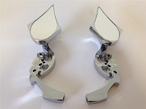 NBX-CHROME Billet Skull Blade Mirror for CBR CBR600 for Suzuki for Yamaha for Kawasaki