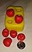 FlexibleMolds Cherries Candle & Soap Mold - 6 Cavities NOT for Food USE